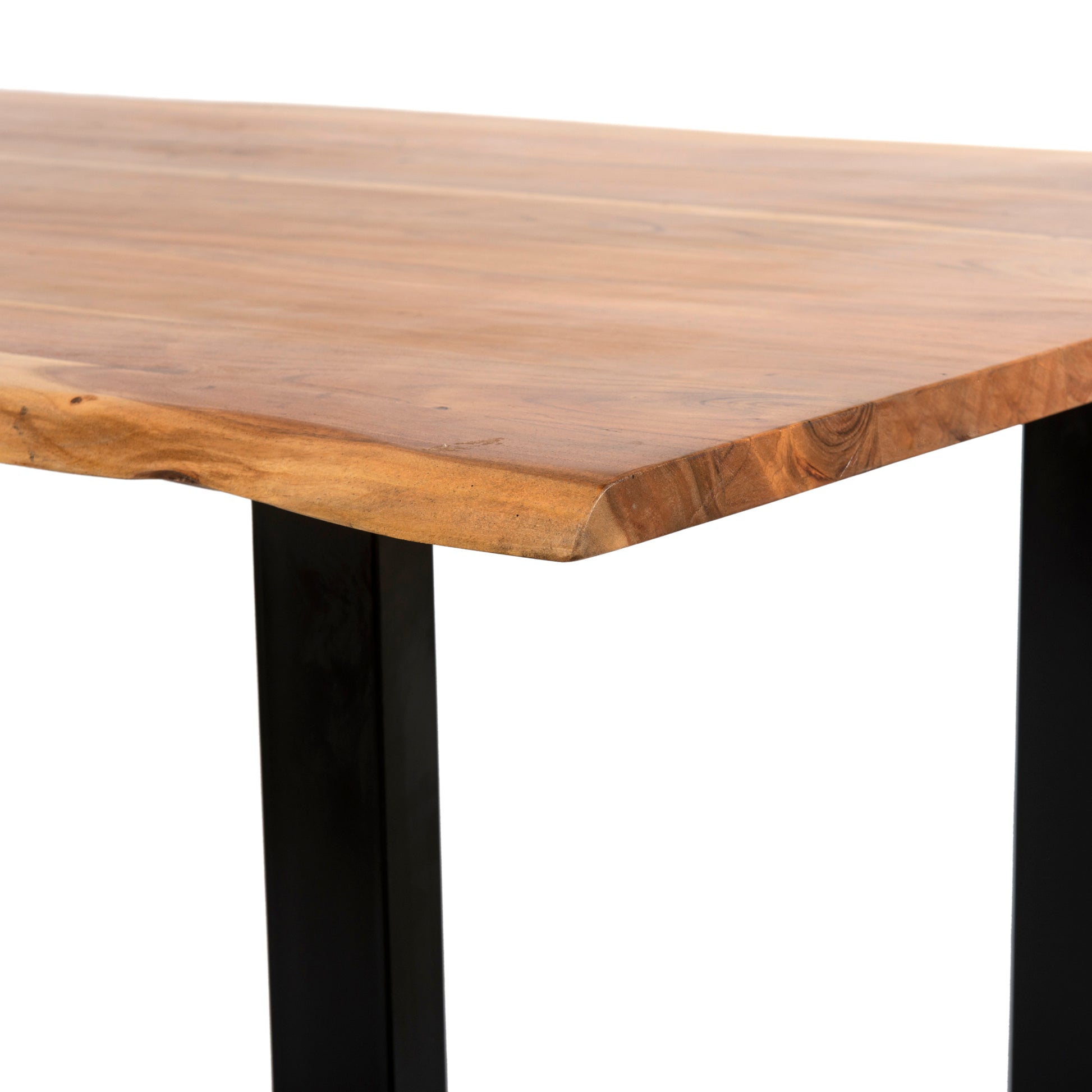 Live edge Solid Wood Dining Table