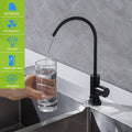 Kitchen Water Filter Faucet, Drinking Water Faucet matte black-stainless steel