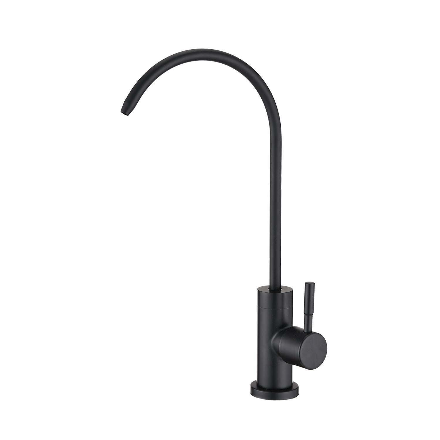 Kitchen Water Filter Faucet, Drinking Water Faucet matte black-stainless steel