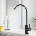 Kitchen Water Filter Faucet, Drinking Water Faucet matte black-stainless steel