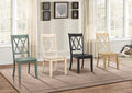 Casual Buttermilk Finish Side Chairs Set of 2 Pine natural-dining room-transitional-side chair-wood