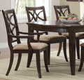 Cherry Finish Formal Dining 7pc Set Dining Table w wood-cherry-seats 6-wood-extendable-dining table