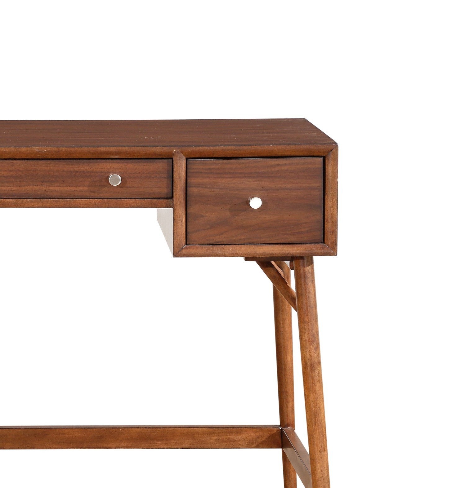 Modern Styling Counter Height Writing Desk Brown brown-study-wood