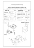 Grey Finish Dinette 5pc Set Kitchen Breakfast