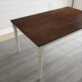 Lafayette Medium Brown and White Wood Dining