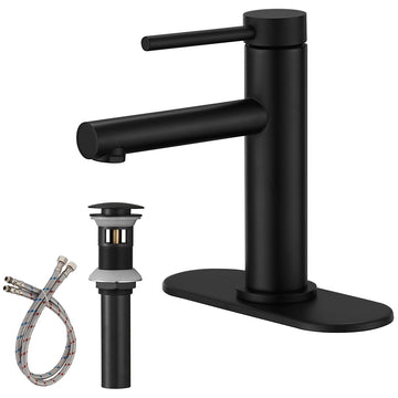 Single Hole Single Handle Bathroom Faucet in