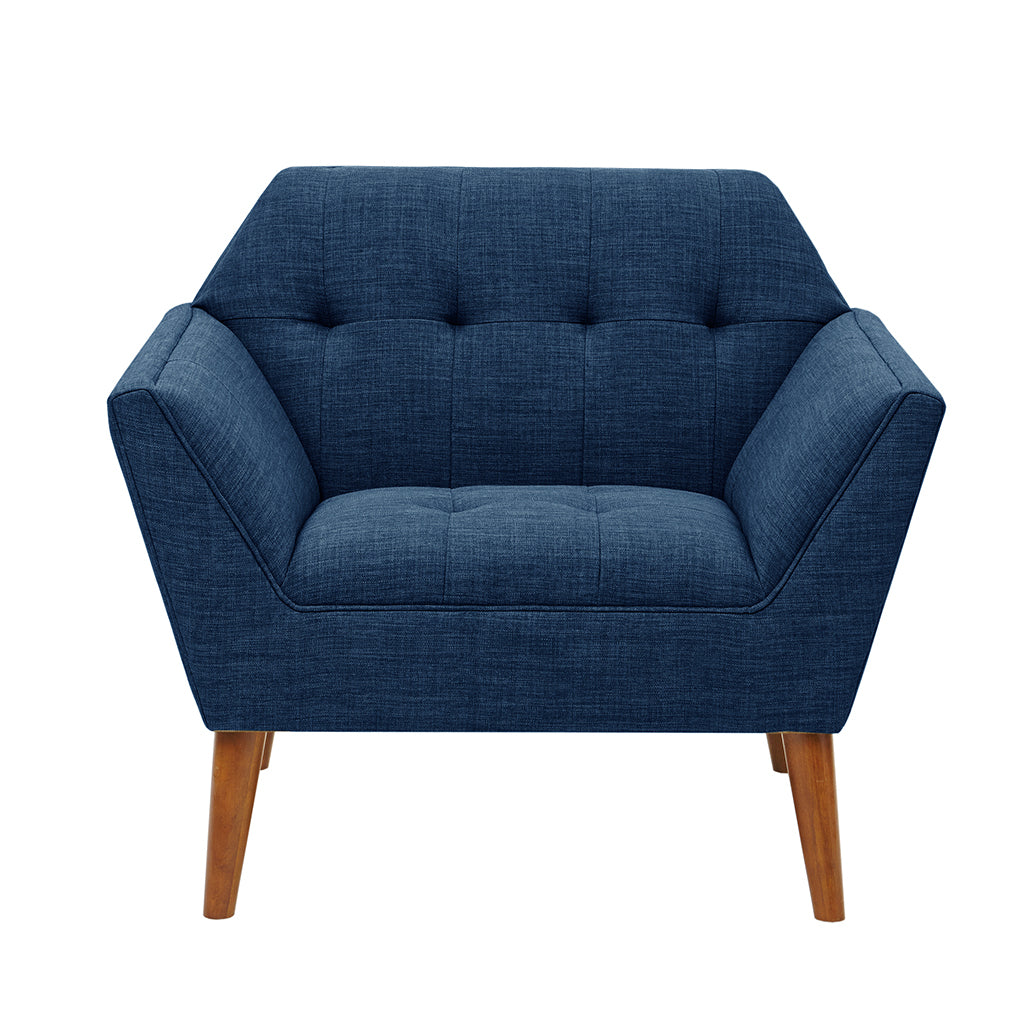 Lounge Chair blue-polyester