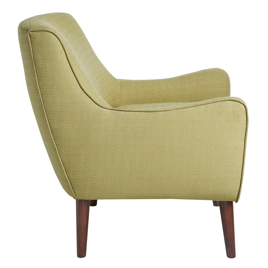 Mid Century Accent Chair green-polyester