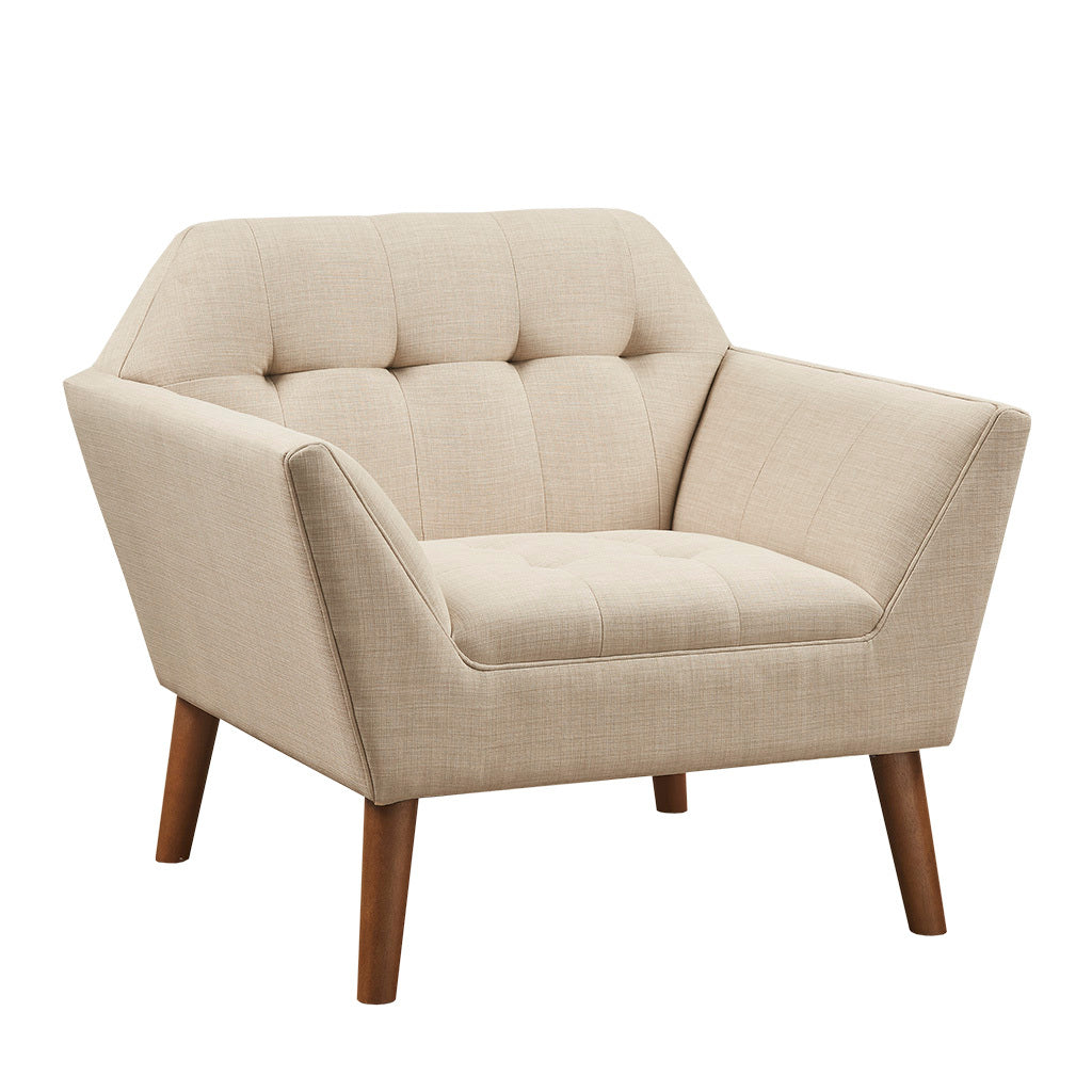 Lounge Chair beige-polyester