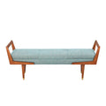 Boomerang Bench blue+pecan-polyester