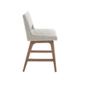 Counter Stool light grey-polyester