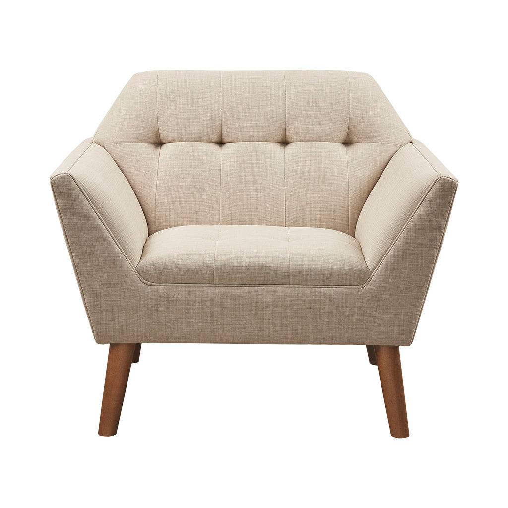 Lounge Chair beige-polyester