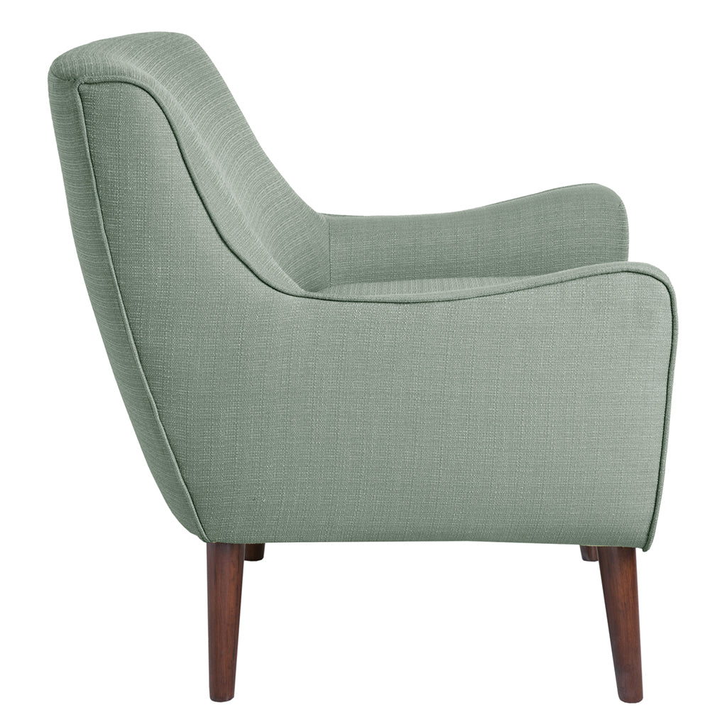 Mid Century Accent Chair seafoam-polyester