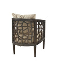 Accent Chair tan-polyester