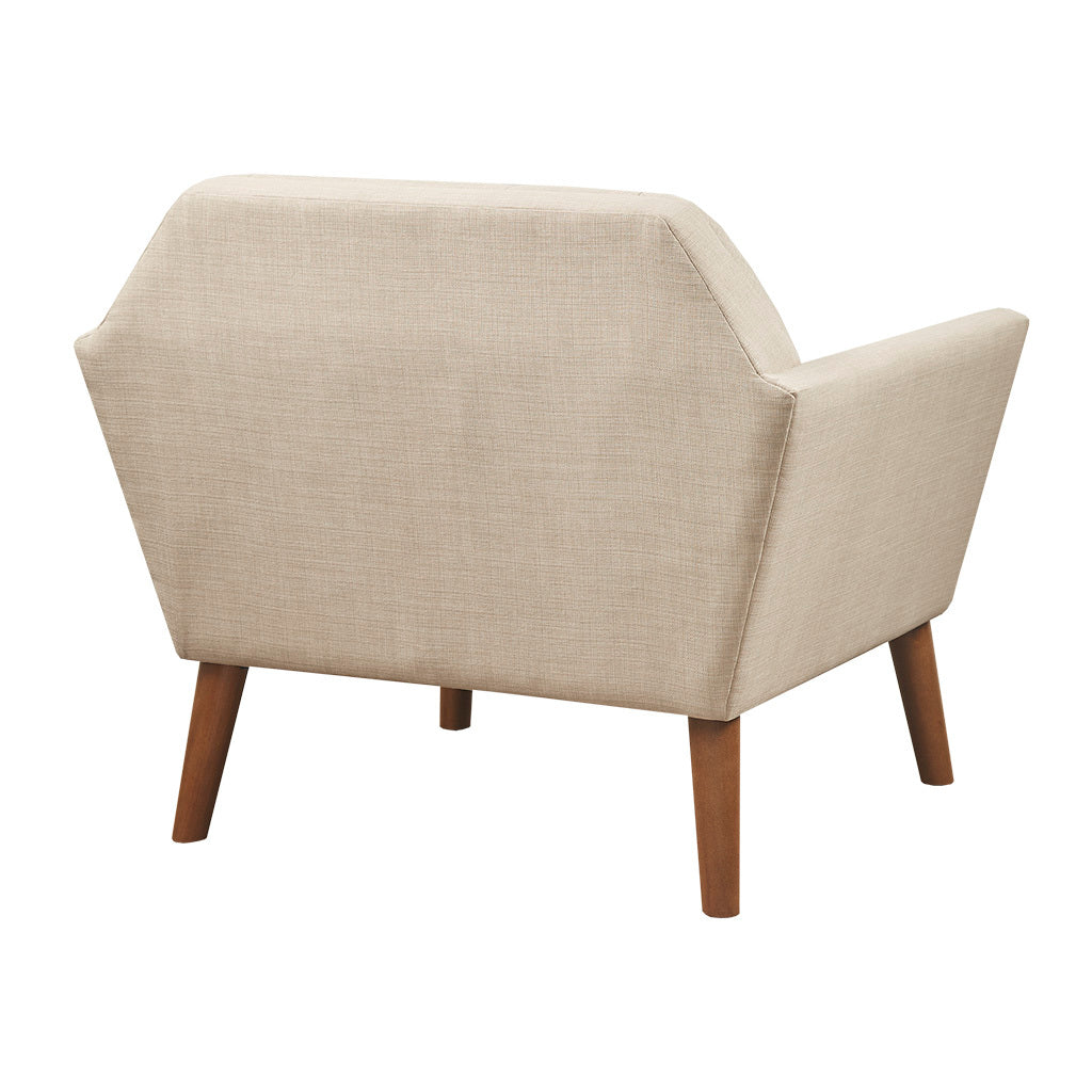 Lounge Chair beige-polyester