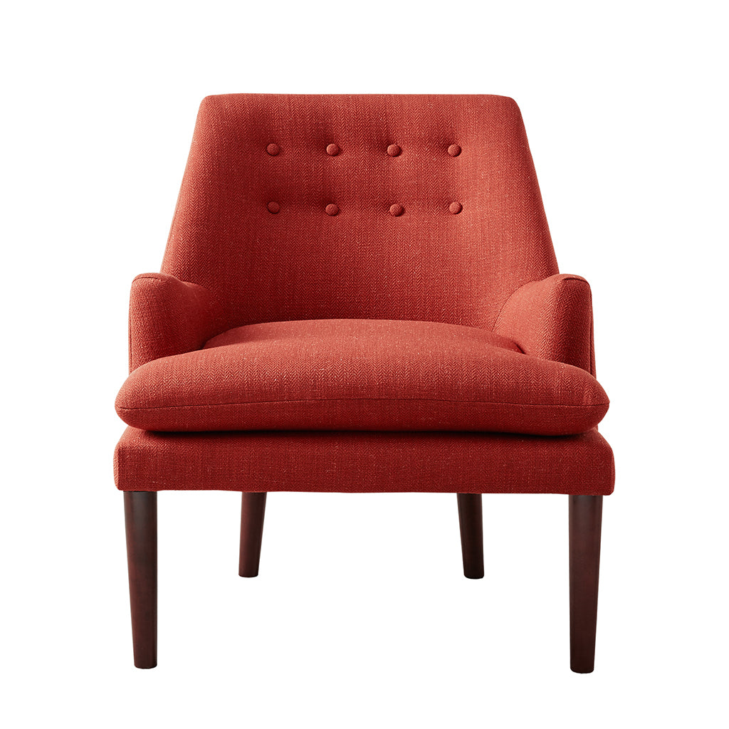 Mid Century Accent Chair spice-polyester