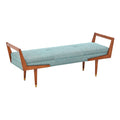 Boomerang Bench blue+pecan-polyester