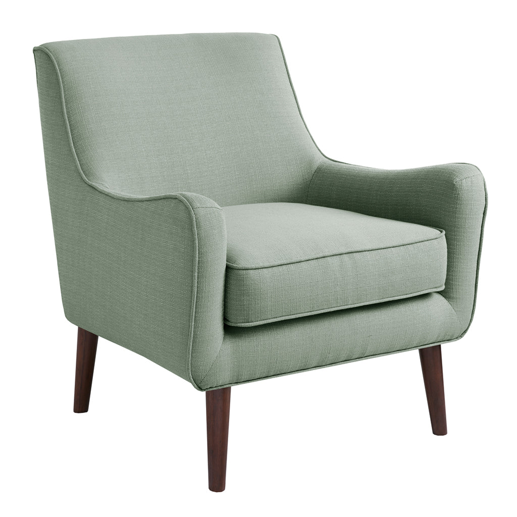 Mid Century Accent Chair seafoam-polyester