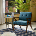 Lounge blue+pecan-polyester