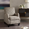 Push Back Recliner beige multi-polyester