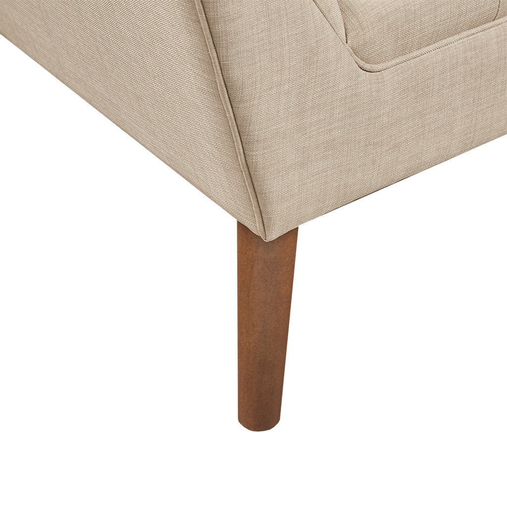 Lounge Chair beige-polyester