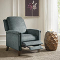 Push Back Recliner grey-polyester