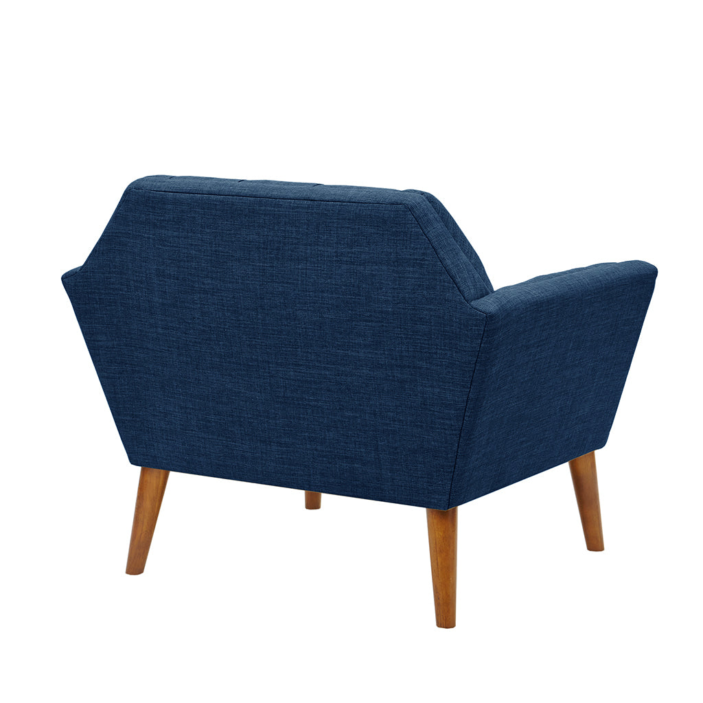 Lounge Chair blue-polyester