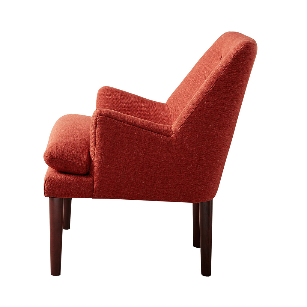 Mid Century Accent Chair spice-polyester