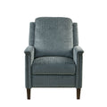 Push Back Recliner grey-polyester