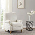 Push Back Recliner ivory-polyester