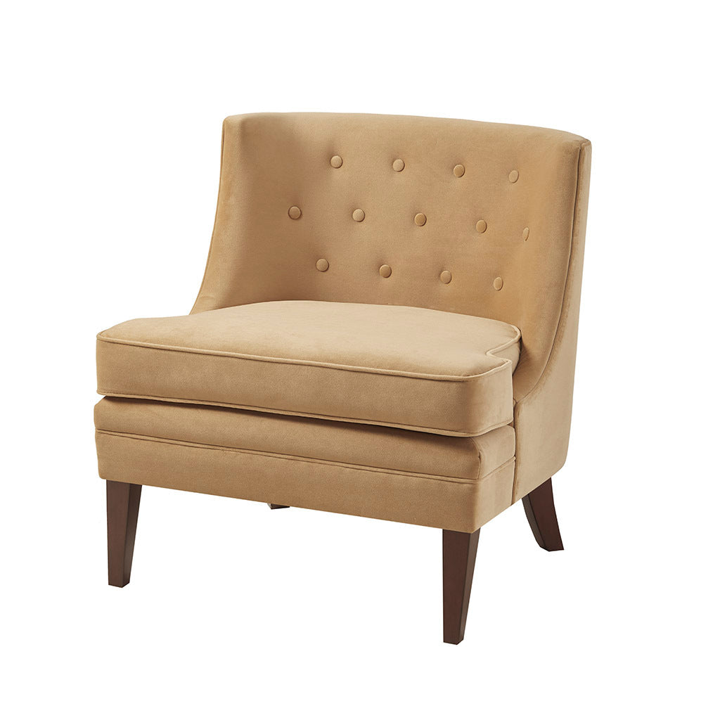 Accent Chair gold-polyester