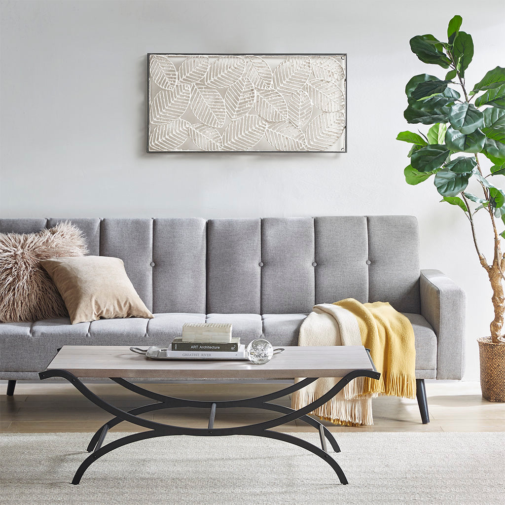 Coffee Table white+black-wood