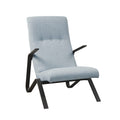 Accent Chair light blue-polyester