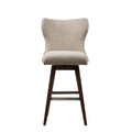 Only support Buyer Hancock Swivel Bar Stool camel-solid wood