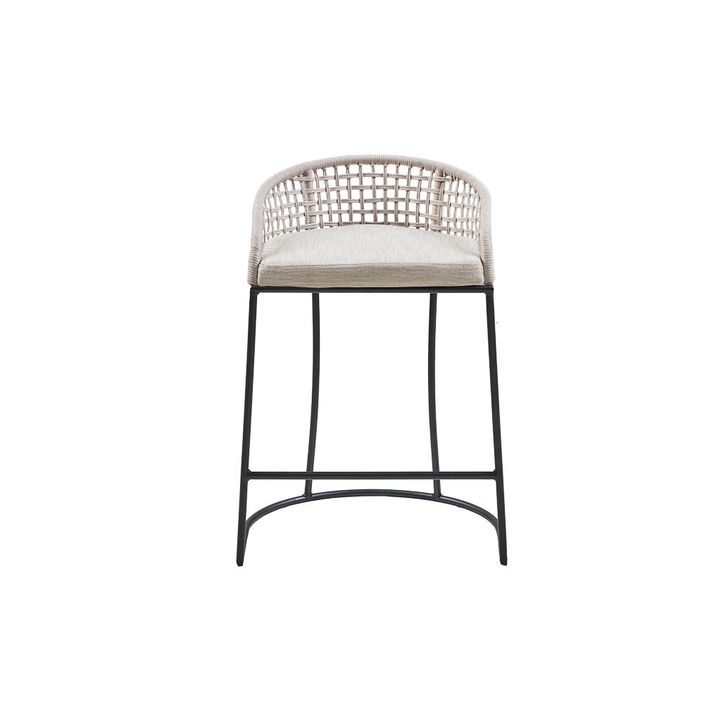 Woven Counter Stool 25" natural-polyester