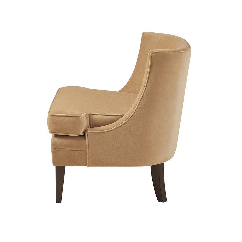 Accent Chair gold-polyester