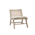 Accent Chair tan+natural-polyester