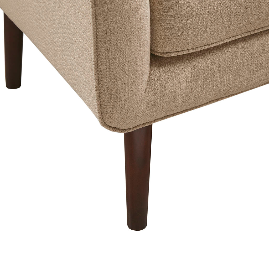 Mid Century Accent Chair sand-polyester