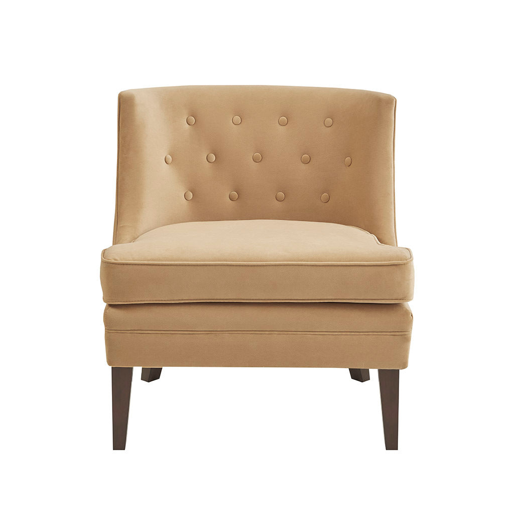 Accent Chair gold-polyester