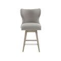 High Wingback Button Tufted Upholstered 27