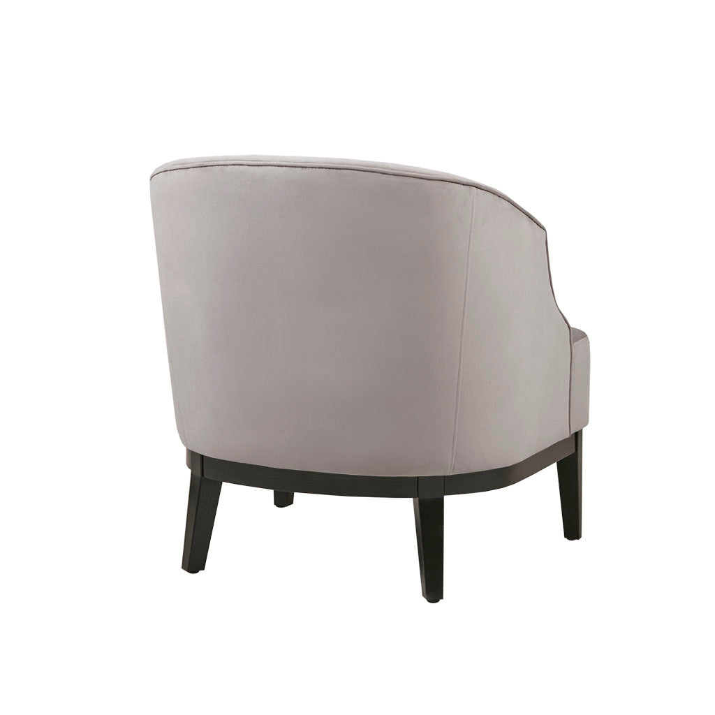 Accent chair taupe-polyester