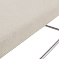 Bench ivory-polyester