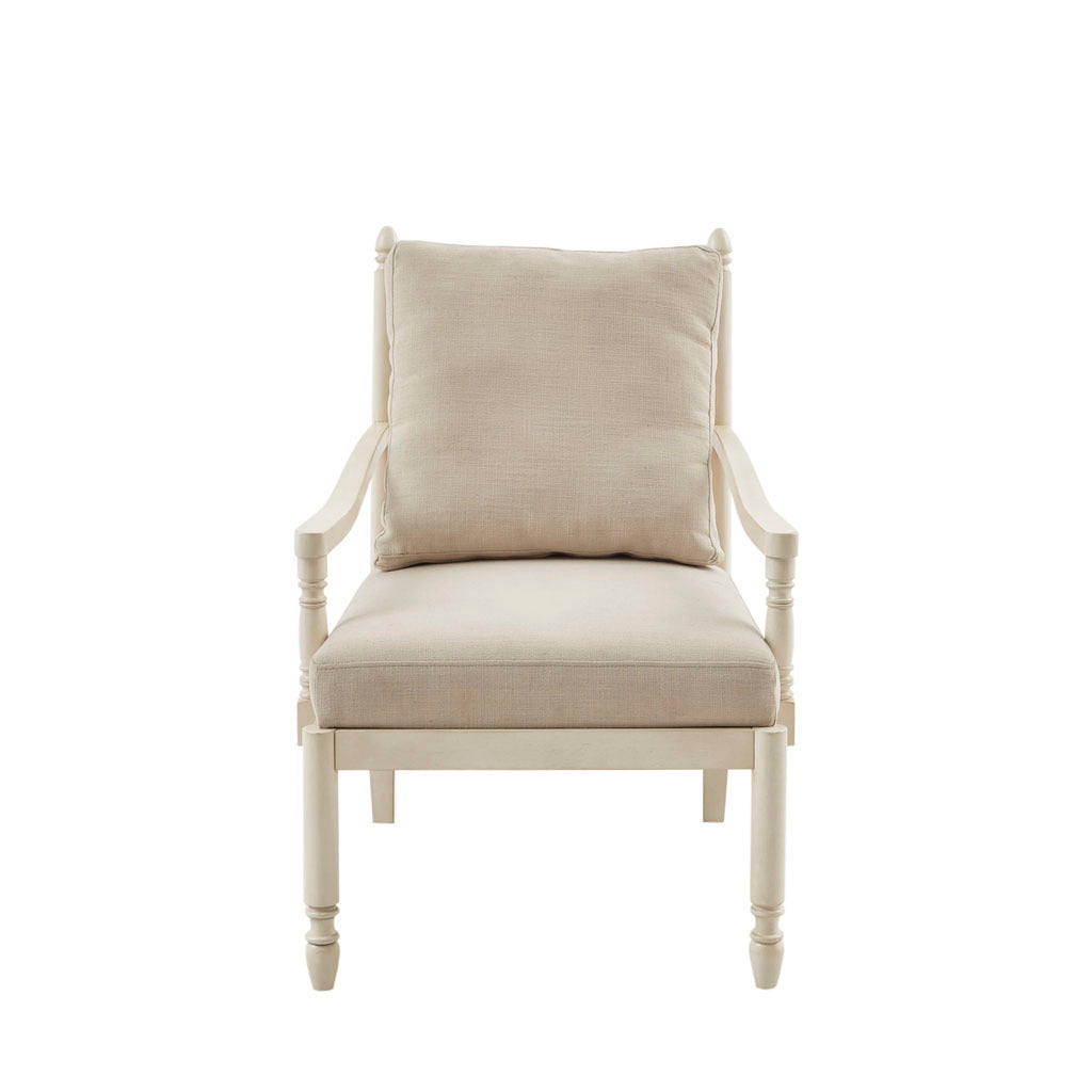 Accent Chair cream-polyester