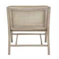 Accent Chair tan+natural-polyester