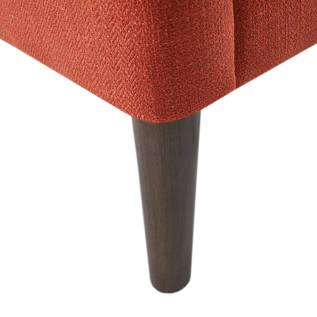 Button Tufted Accent Chair spice-polyester