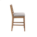 Barstool light grey-polyester