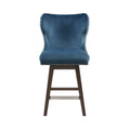 High Wingback Button Tufted Upholstered 27