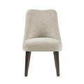 Dining Chair set of 2 beige-polyester