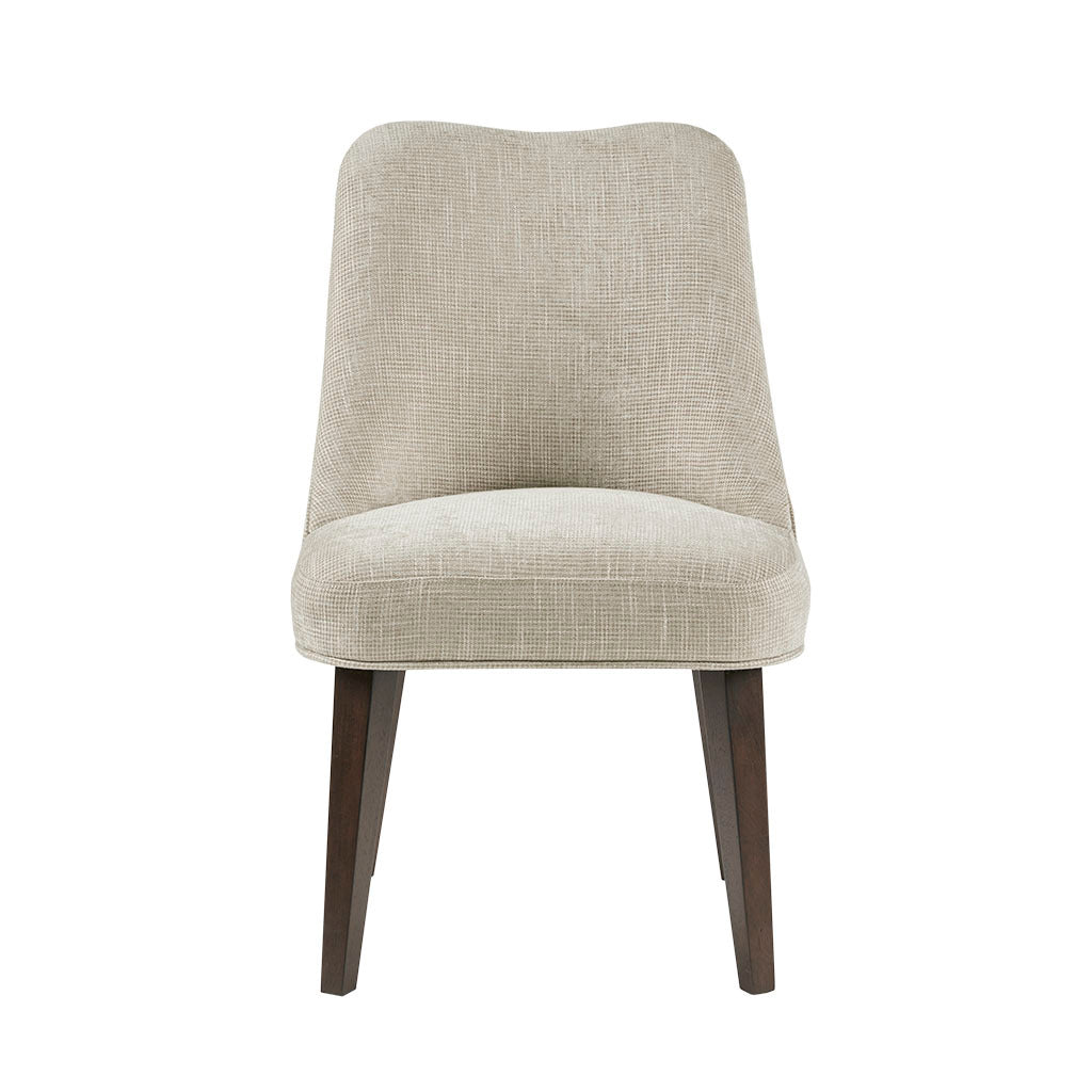 Dining Chair set of 2 beige-polyester