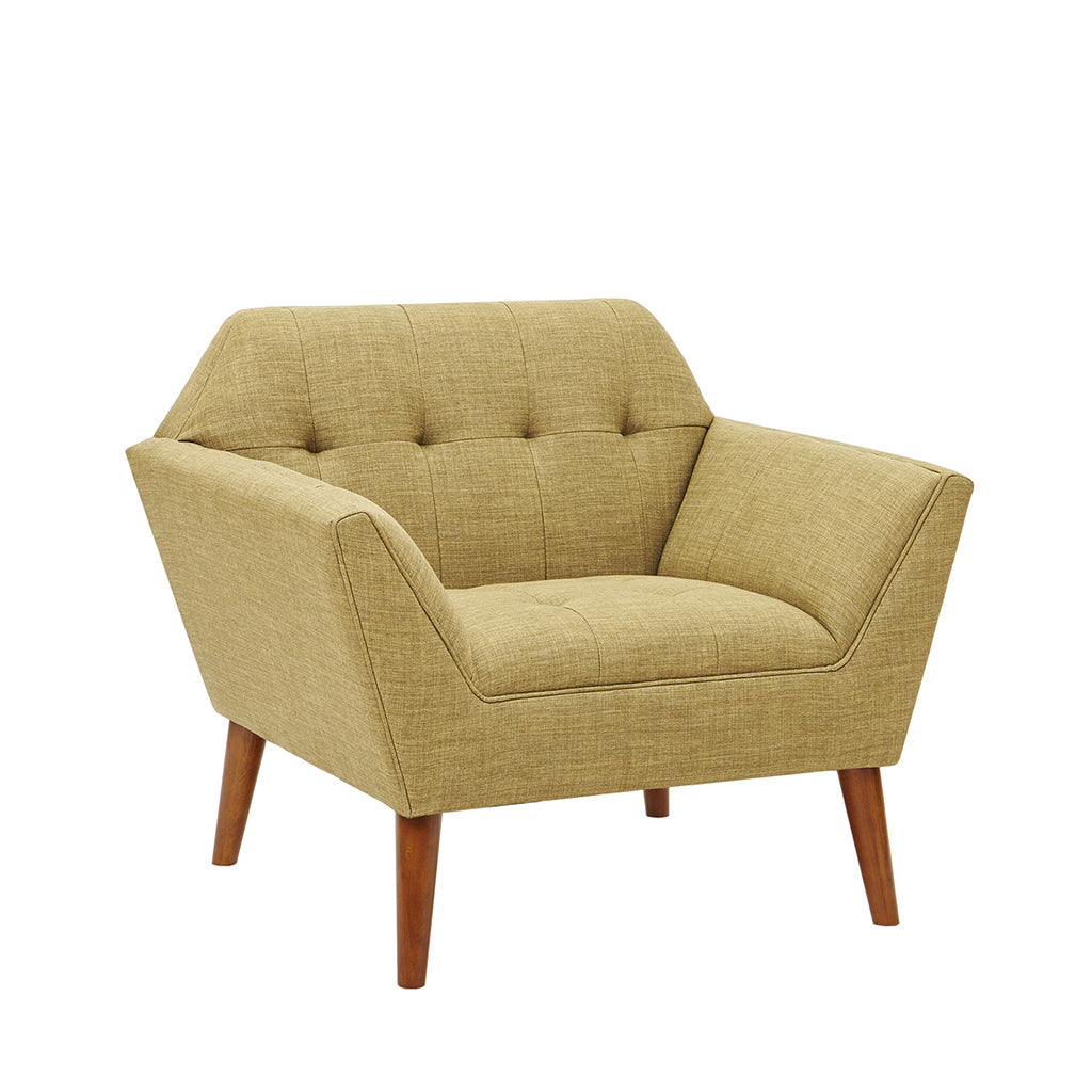 Lounge Chair pale green-polyester